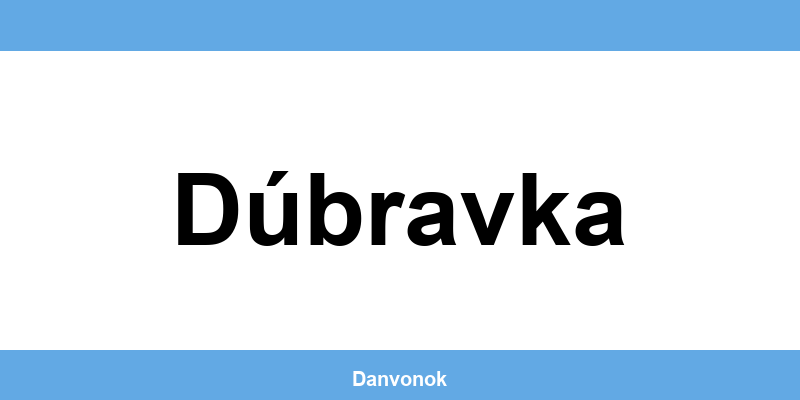 Daňový úrad v lokalite Dúbravka – kontakt